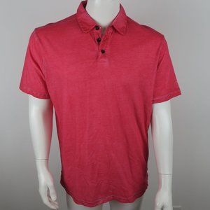True Grit Men's Polo Shirt Size Medium Faded Red